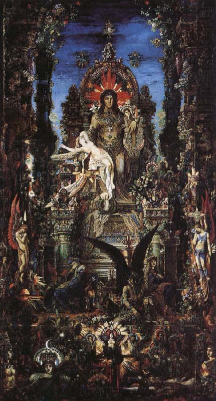 Jupiter and Semele, Gustave Moreau